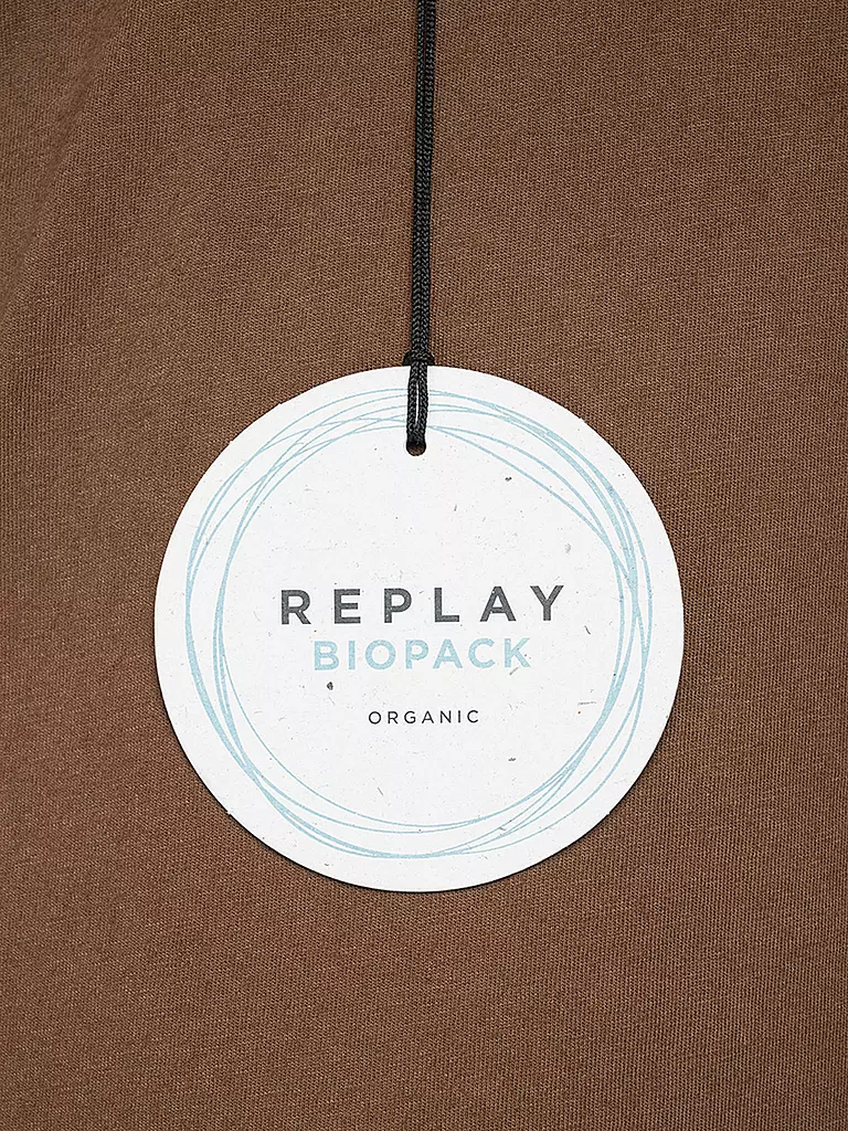 REPLAY | Langarmshirt | braun