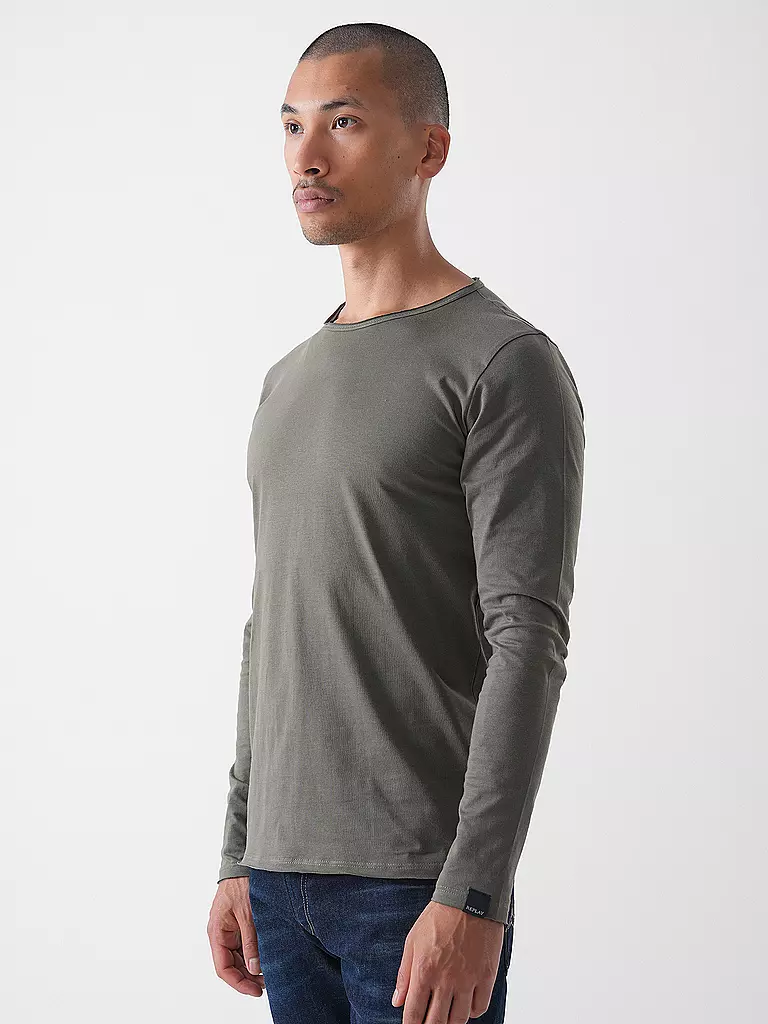 REPLAY | Langarmshirt | schwarz