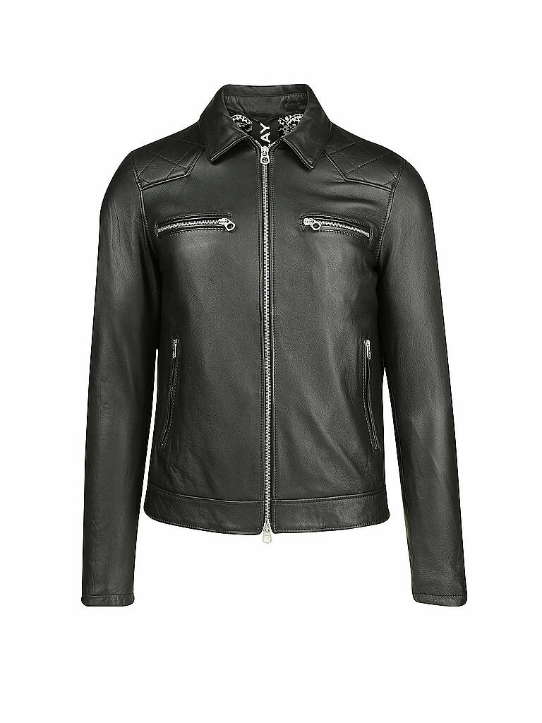 Replay Lederjacke Herren