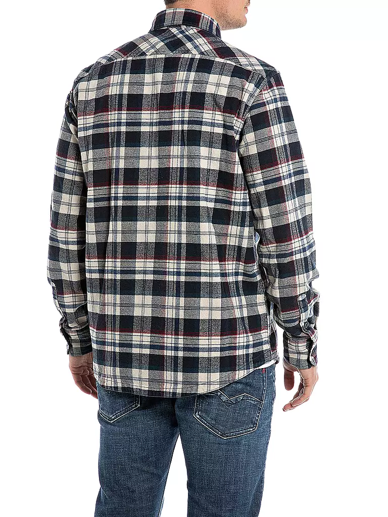 REPLAY | Overshirt | dunkelblau
