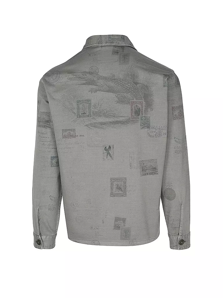 REPLAY | Overshirt | grau