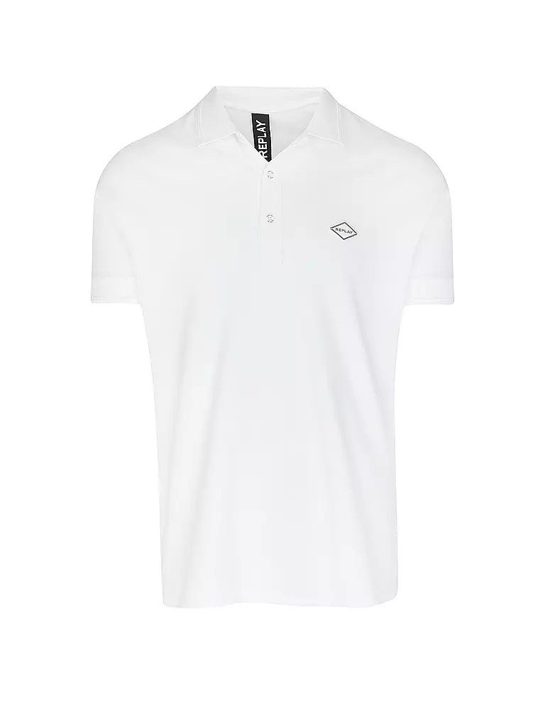 REPLAY | Poloshirt  | weiss