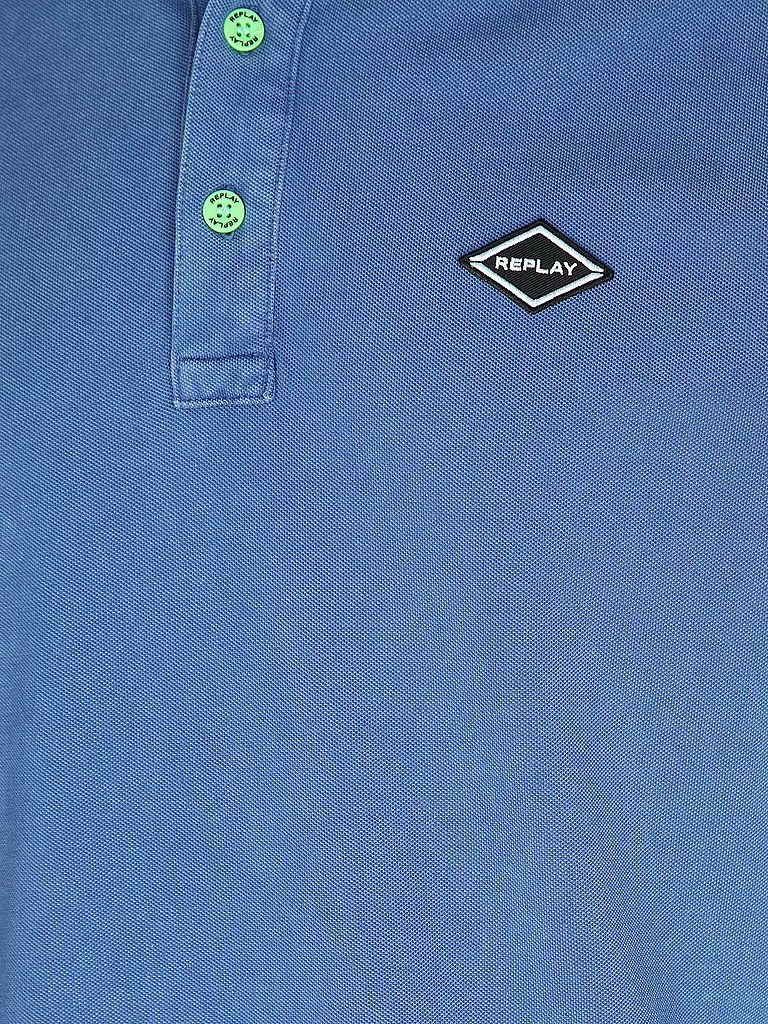 REPLAY | Poloshirt  | blau