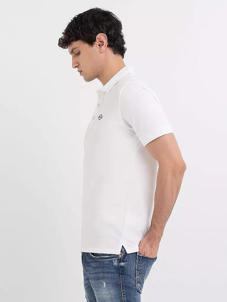 REPLAY | Poloshirt  | weiss