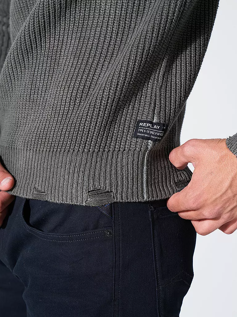 REPLAY | Pullover  | olive