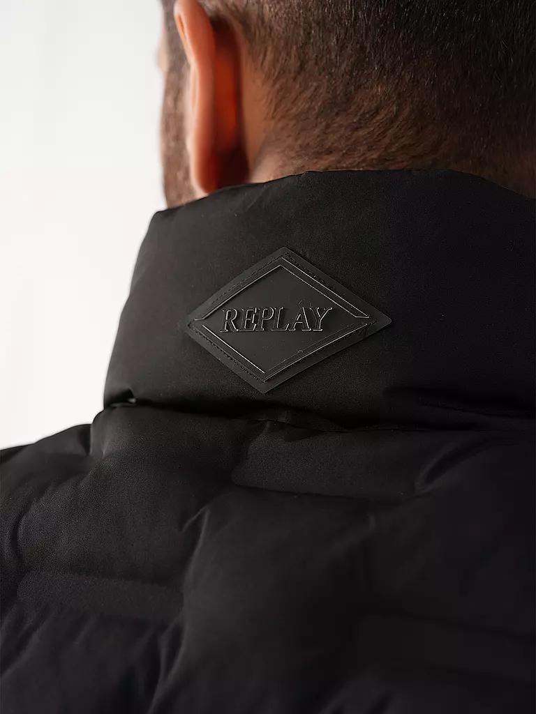 REPLAY | Steppgilet | dunkelgrün