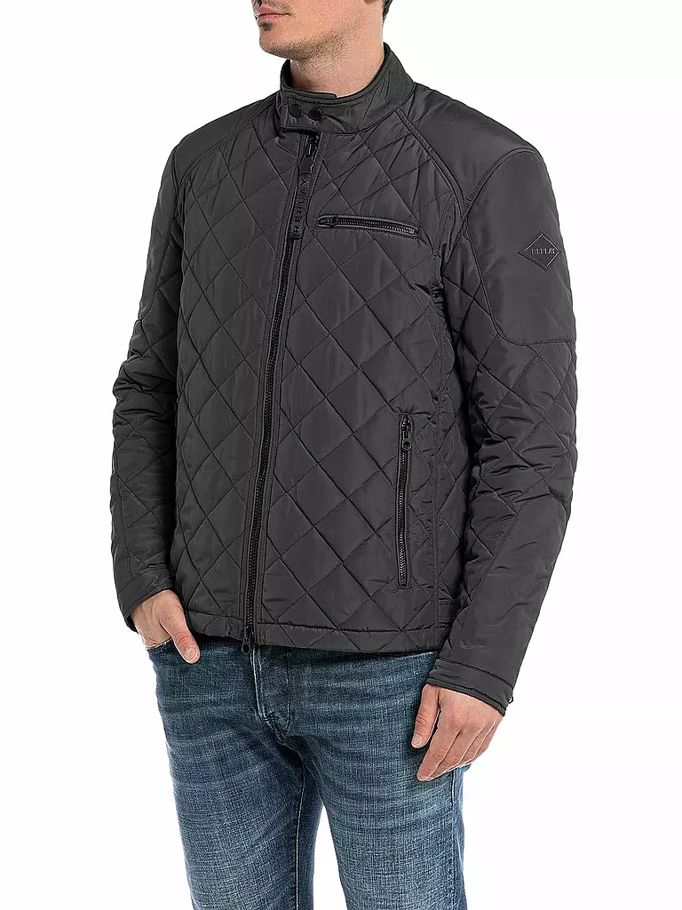 REPLAY Steppjacke schwarz