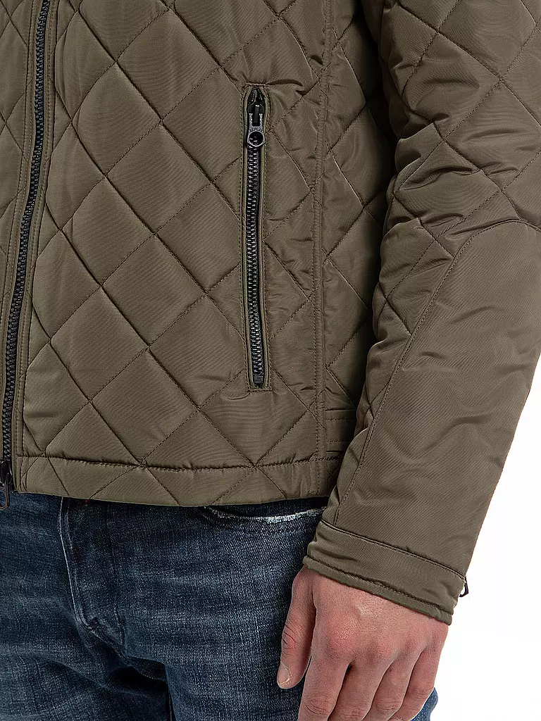 REPLAY Steppjacke olive | Übergangsjacken