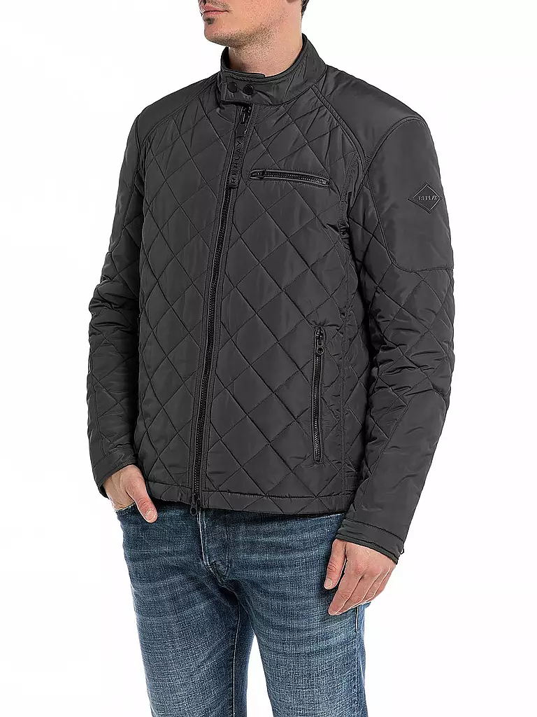 REPLAY | Steppjacke | schwarz