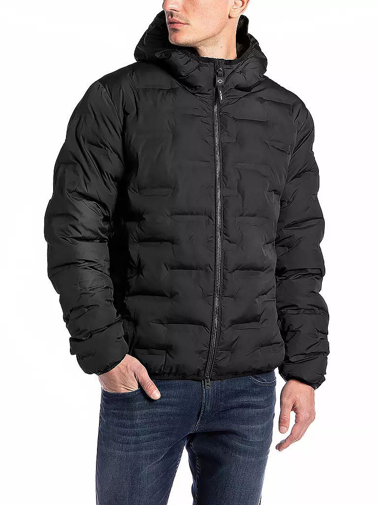 REPLAY | Steppjacke | schwarz