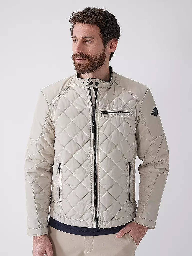 REPLAY | Steppjacke | beige