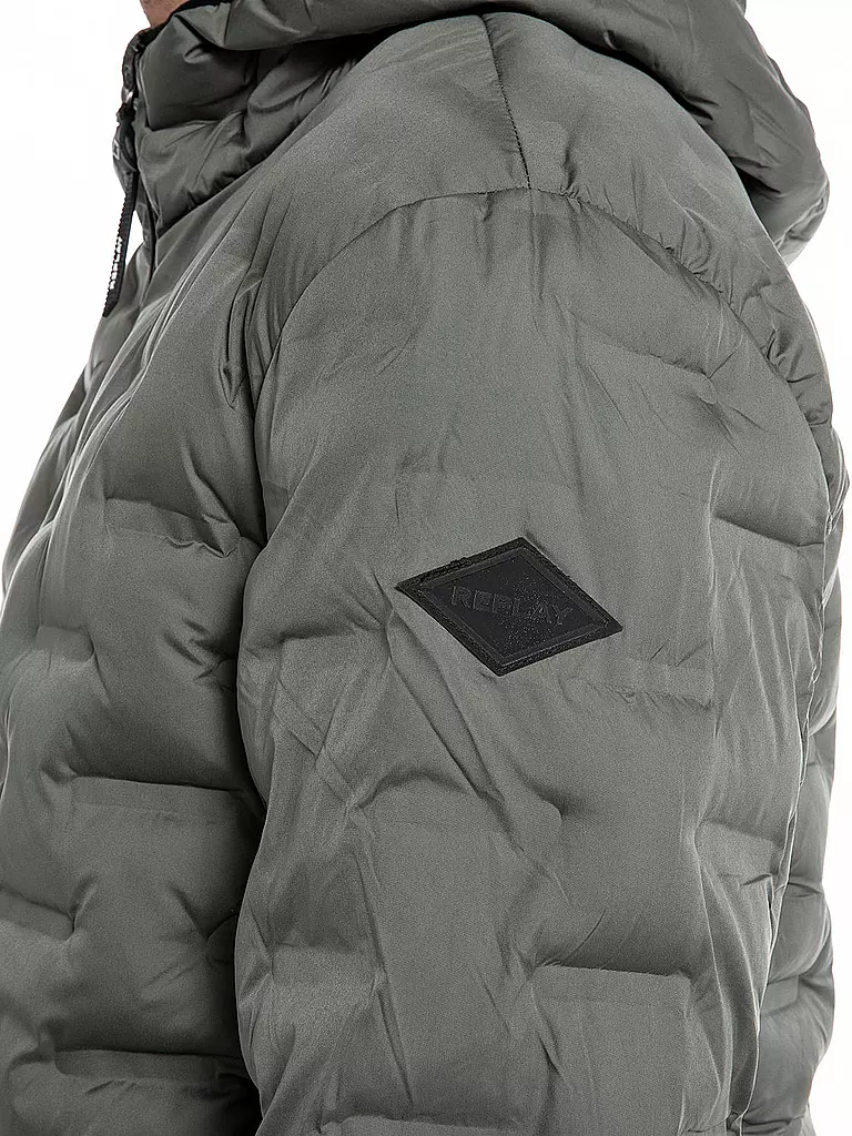 REPLAY | Steppjacke | schwarz