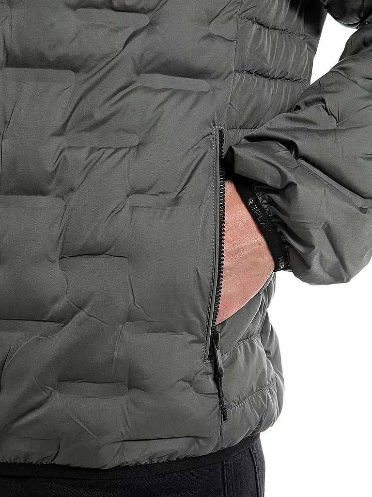 REPLAY | Steppjacke | schwarz