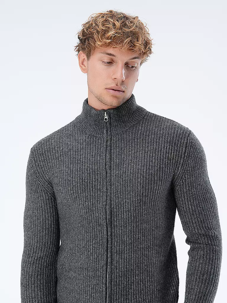 REPLAY | Strickjacke  | grau