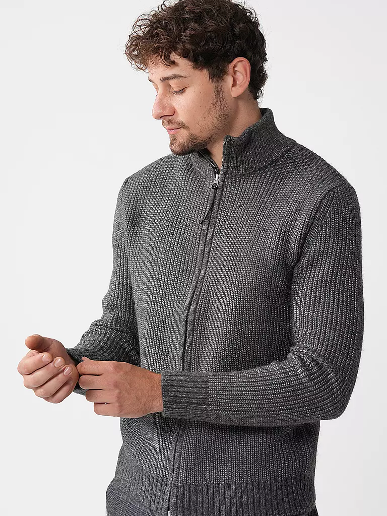 REPLAY | Strickjacke  | grau