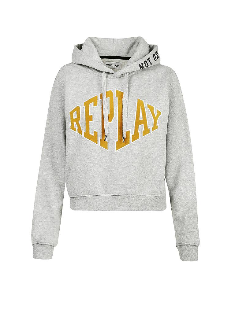 REPLAY Sweater grau | XS REPLAY Sweater gold | XS
