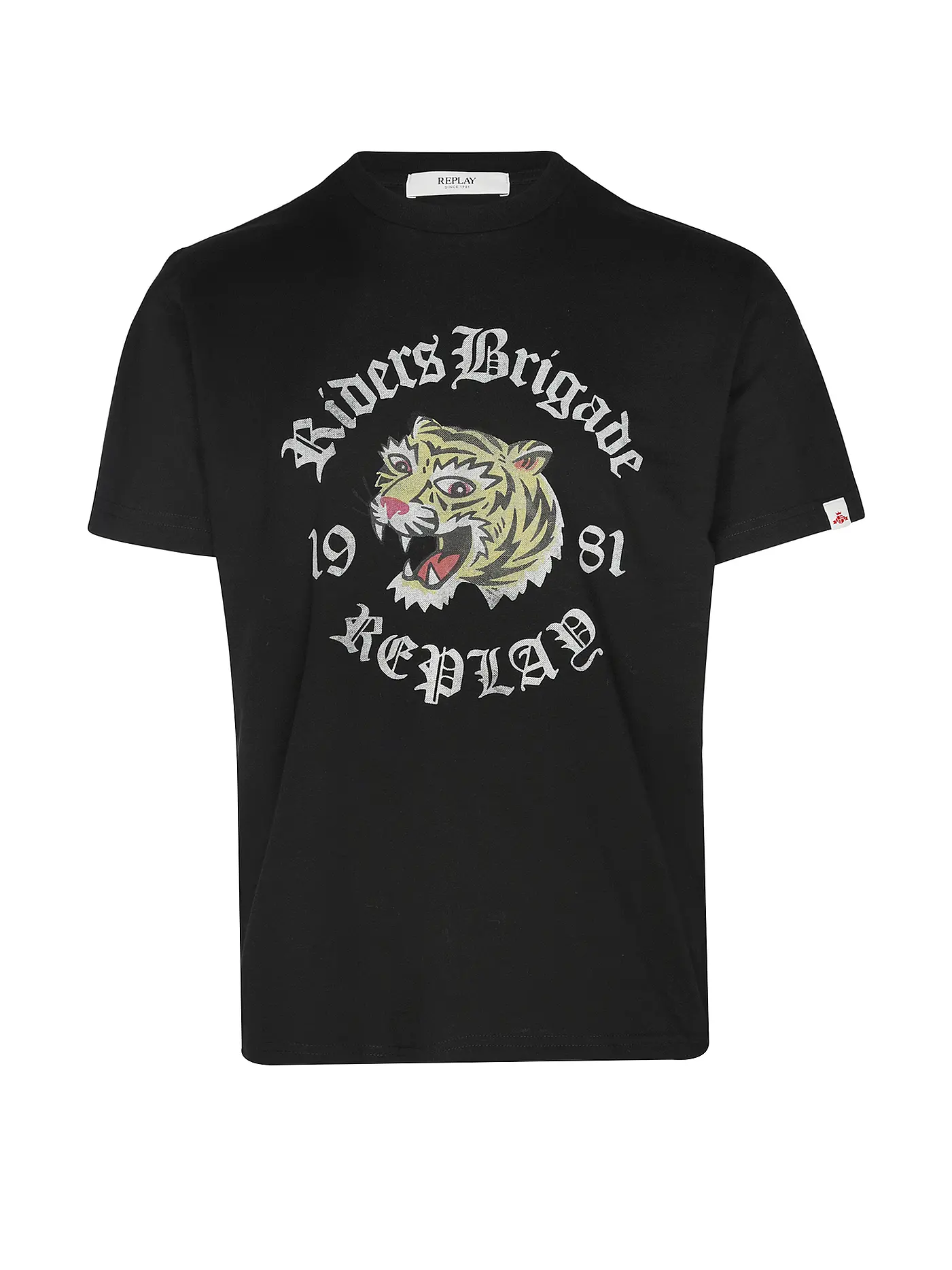 REPLAY | T-Shirt  | schwarz
