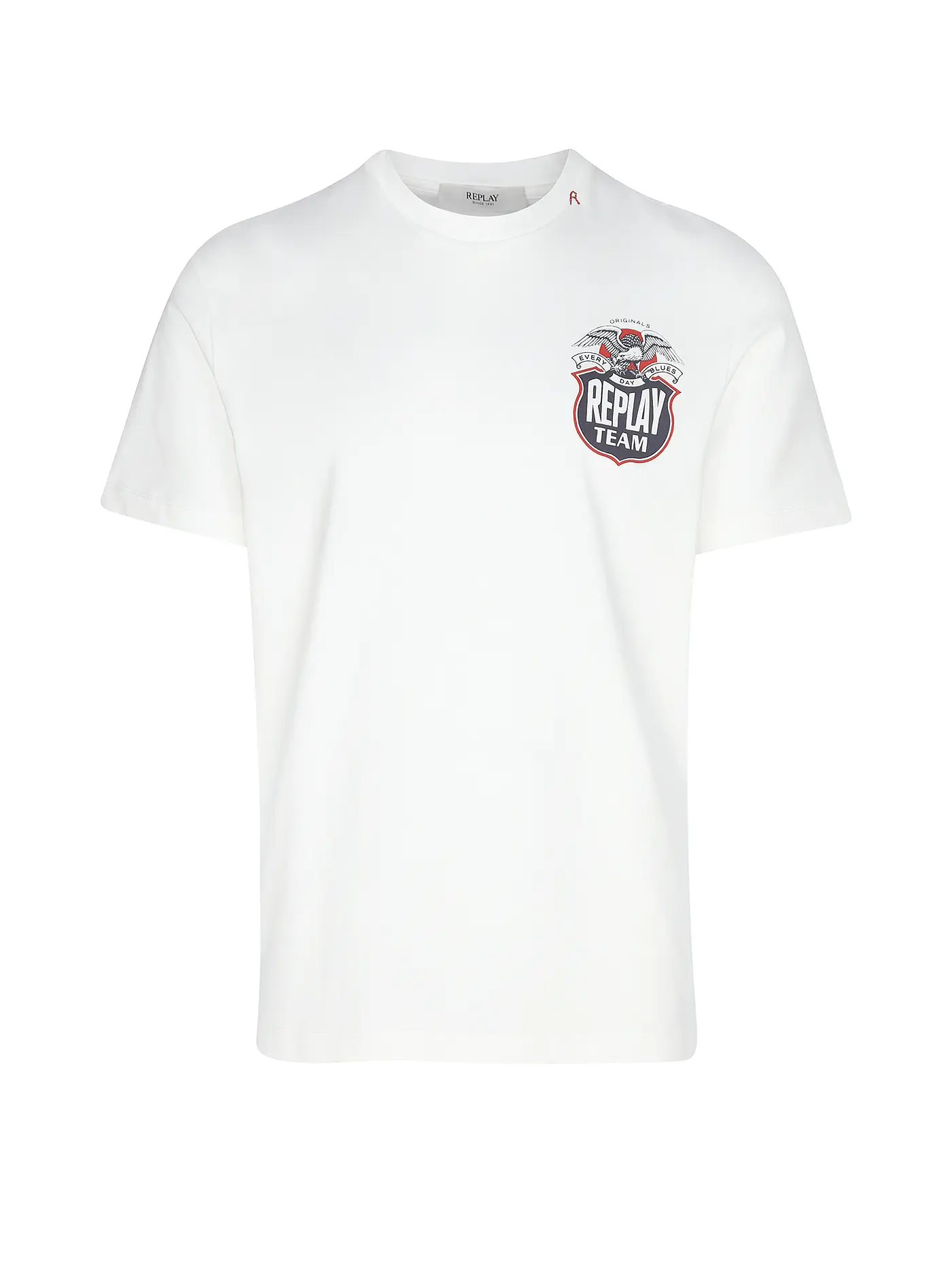 REPLAY | T-Shirt  | weiss