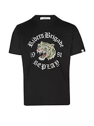 REPLAY | T-Shirt  | schwarz