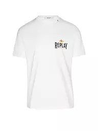 REPLAY | T-Shirt  | weiss