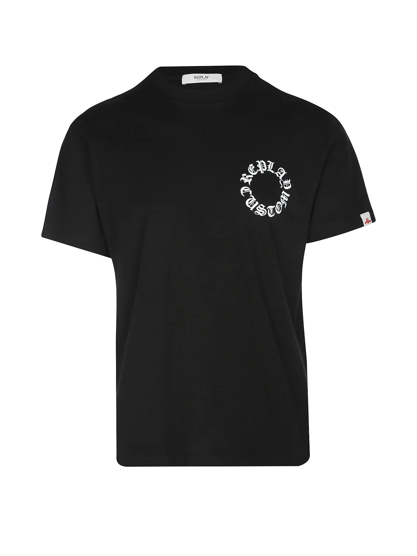 REPLAY | T-Shirt  | schwarz