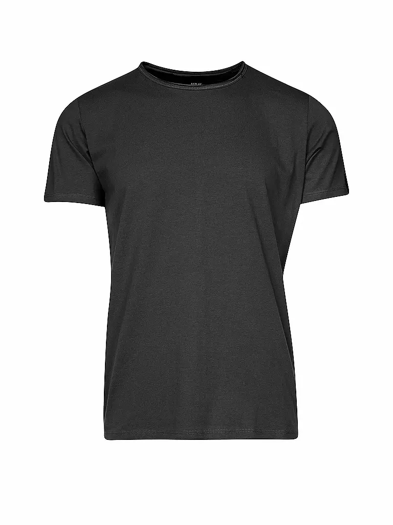 REPLAY | T-Shirt  | schwarz