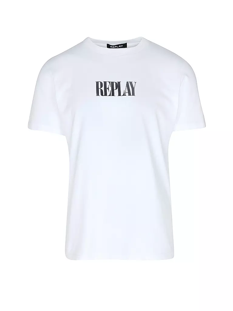 REPLAY | T-Shirt  | weiss