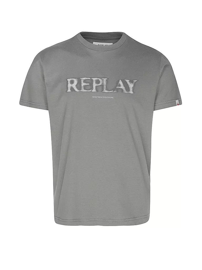 REPLAY | T-Shirt  | grau
