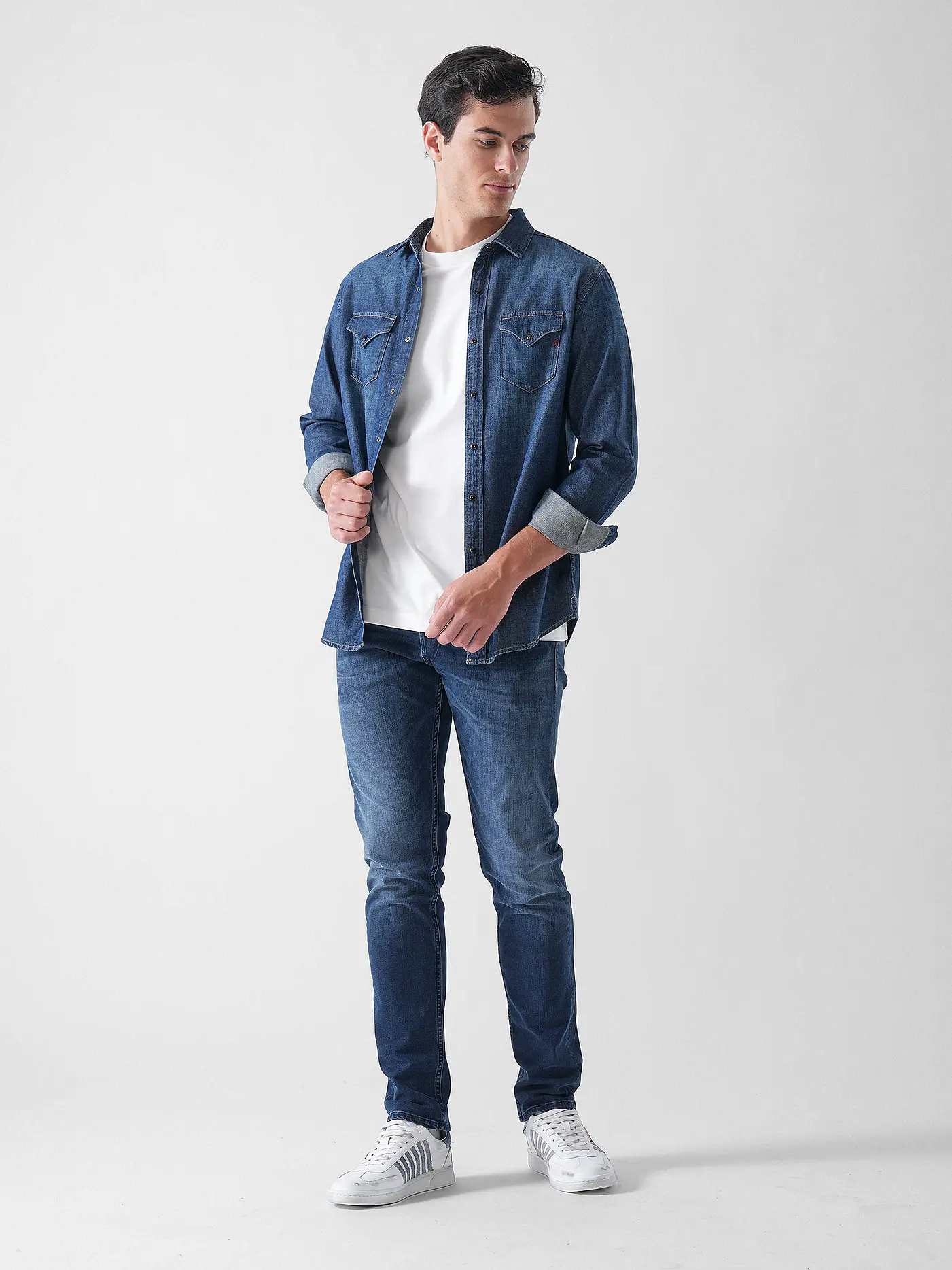 REPLAY | T-Shirt  | weiss