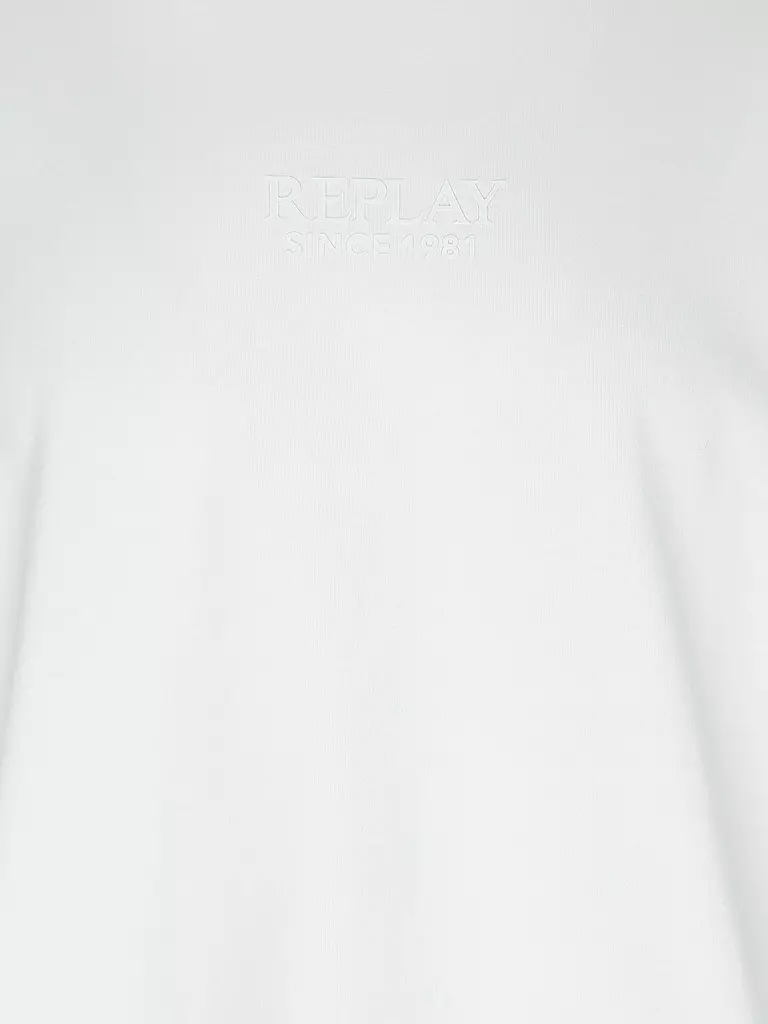 REPLAY | T-Shirt  | weiss