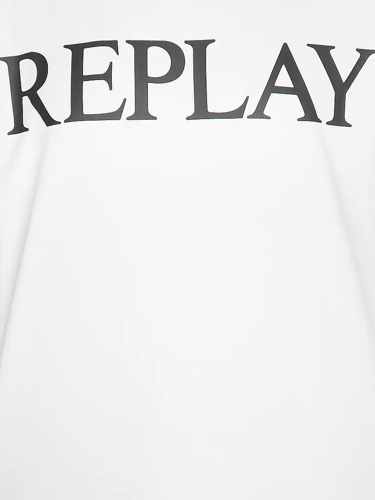 REPLAY | T-Shirt  | weiss