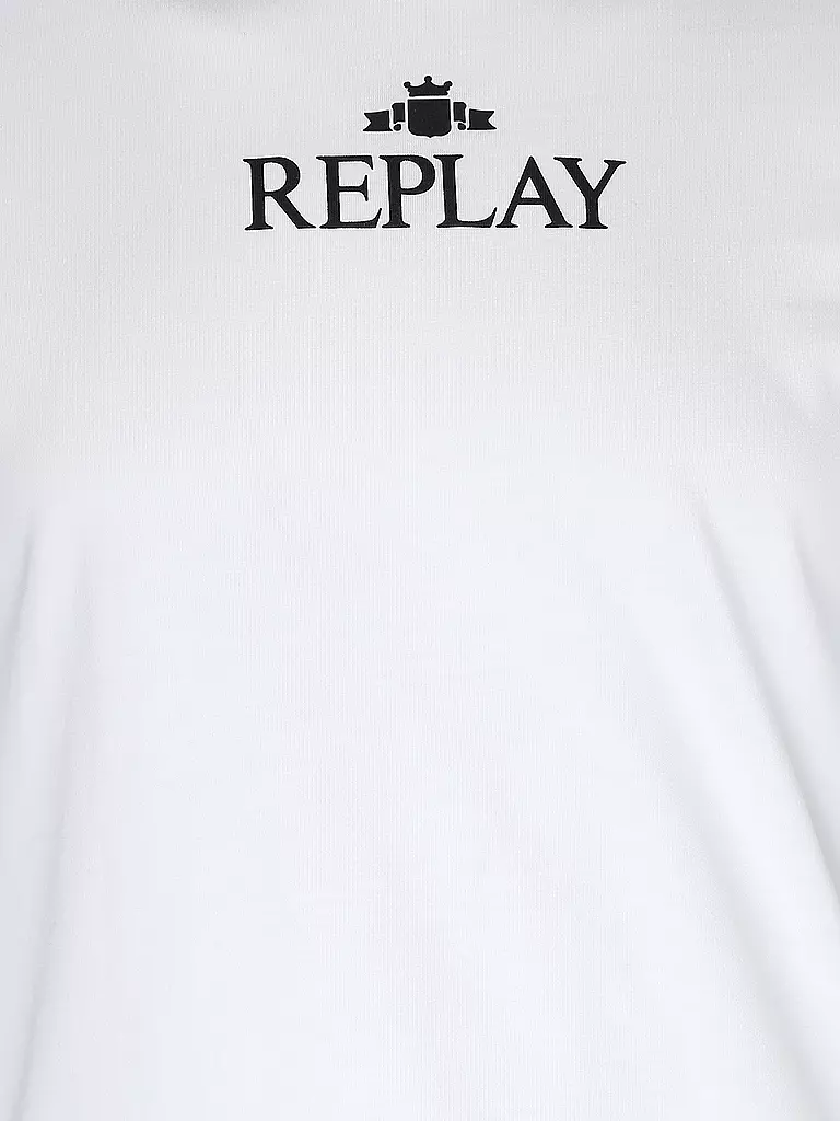 REPLAY | T-Shirt  | weiss