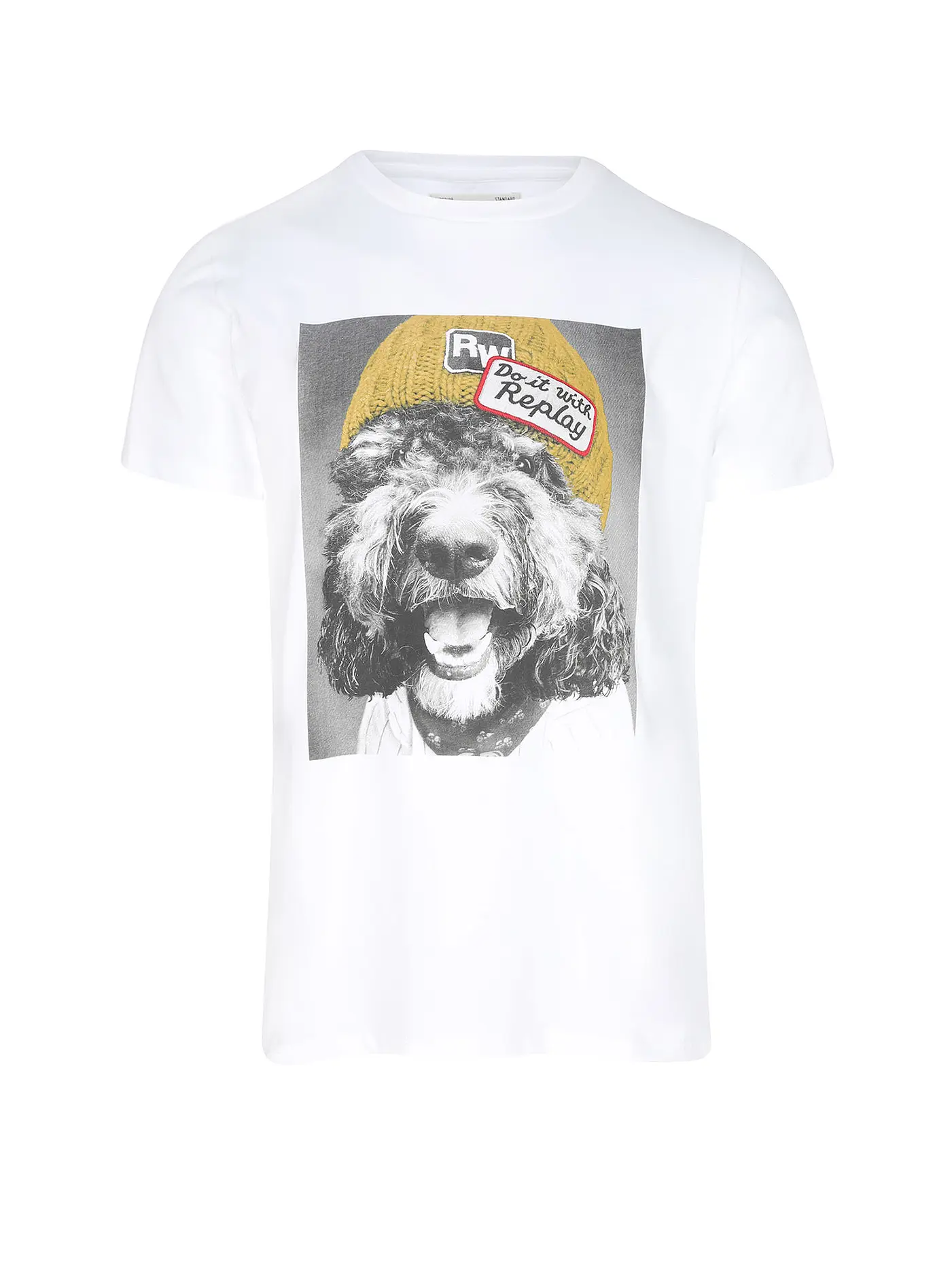 REPLAY | T-Shirt  | weiss