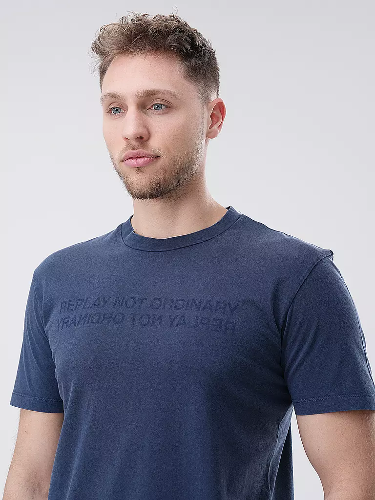 REPLAY | T-Shirt | blau