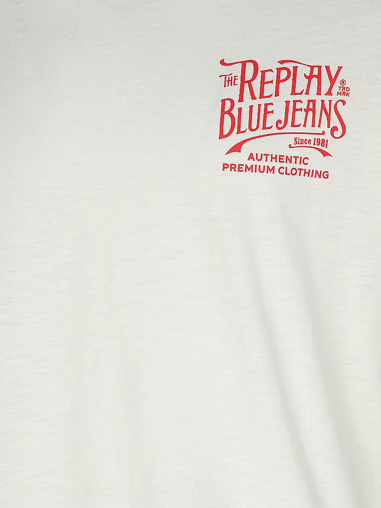 REPLAY | T-Shirt | weiss