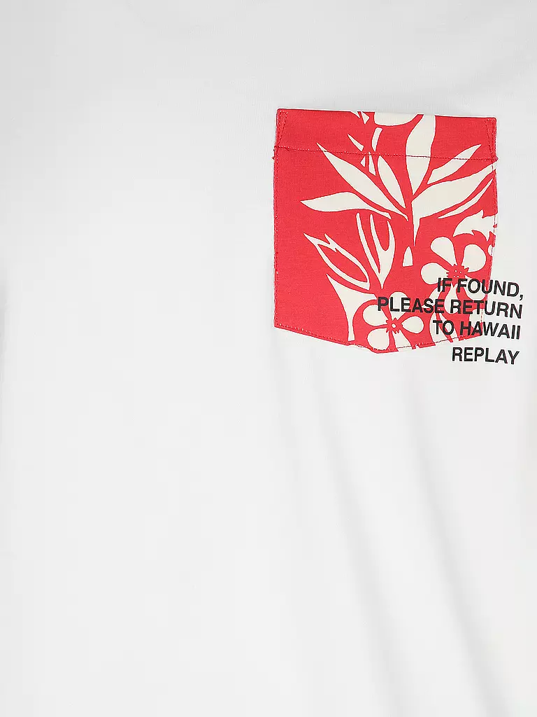 REPLAY | T-Shirt | weiss