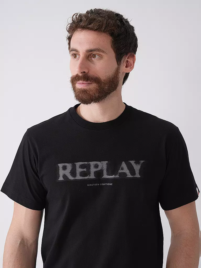 REPLAY | T-Shirt | grau