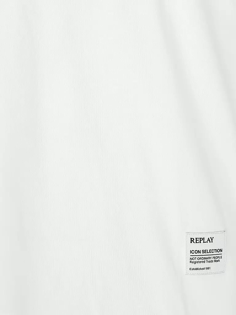REPLAY | T-Shirt | hellgrau