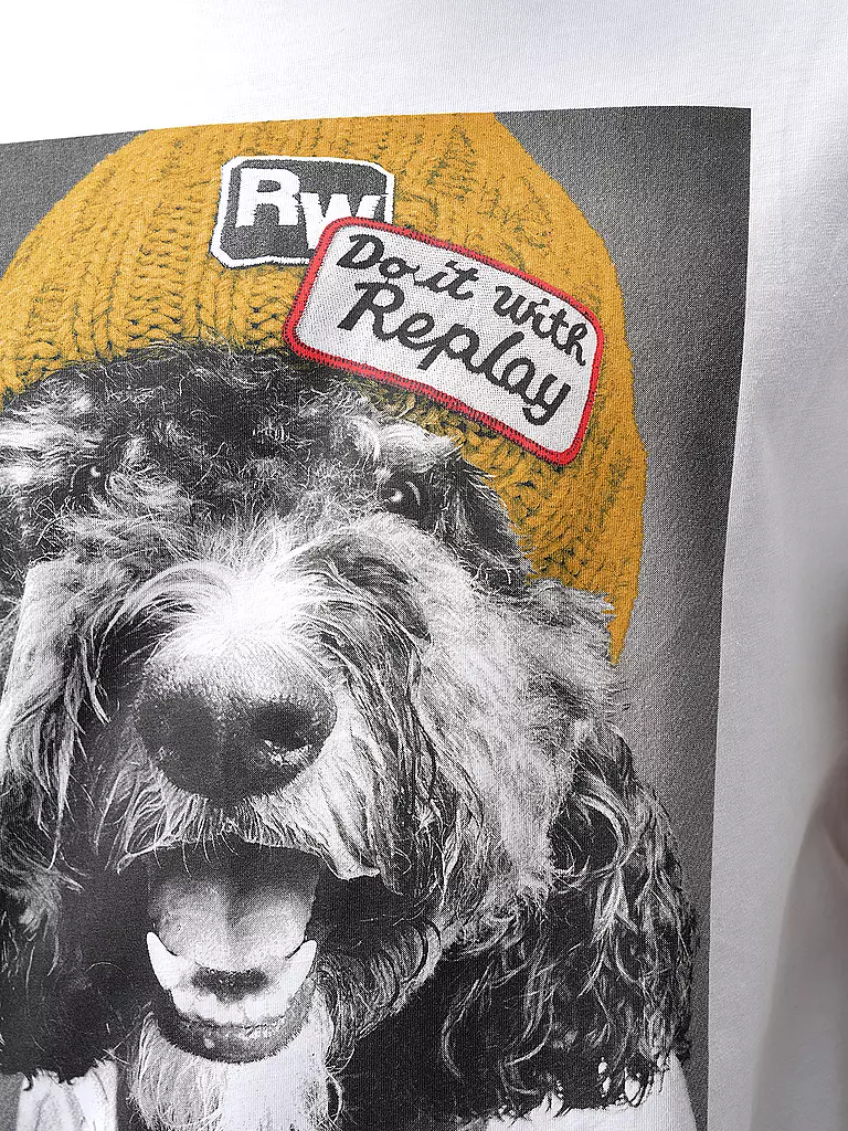REPLAY | T-Shirt | schwarz