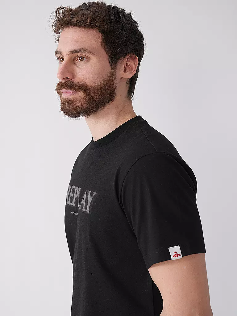 REPLAY | T-Shirt | grau