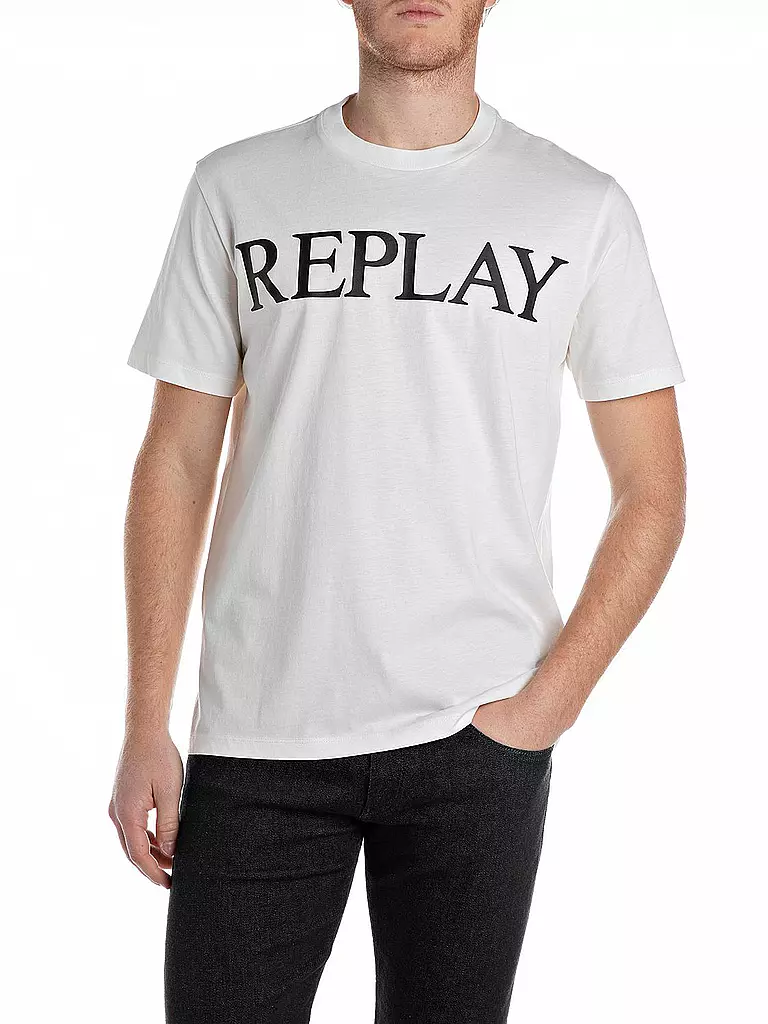 REPLAY | T-Shirt | schwarz