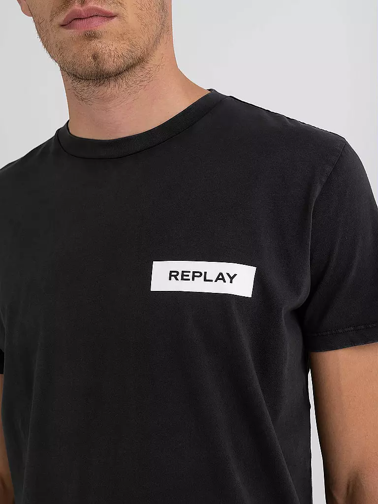REPLAY | T-Shirt | dunkelgrün