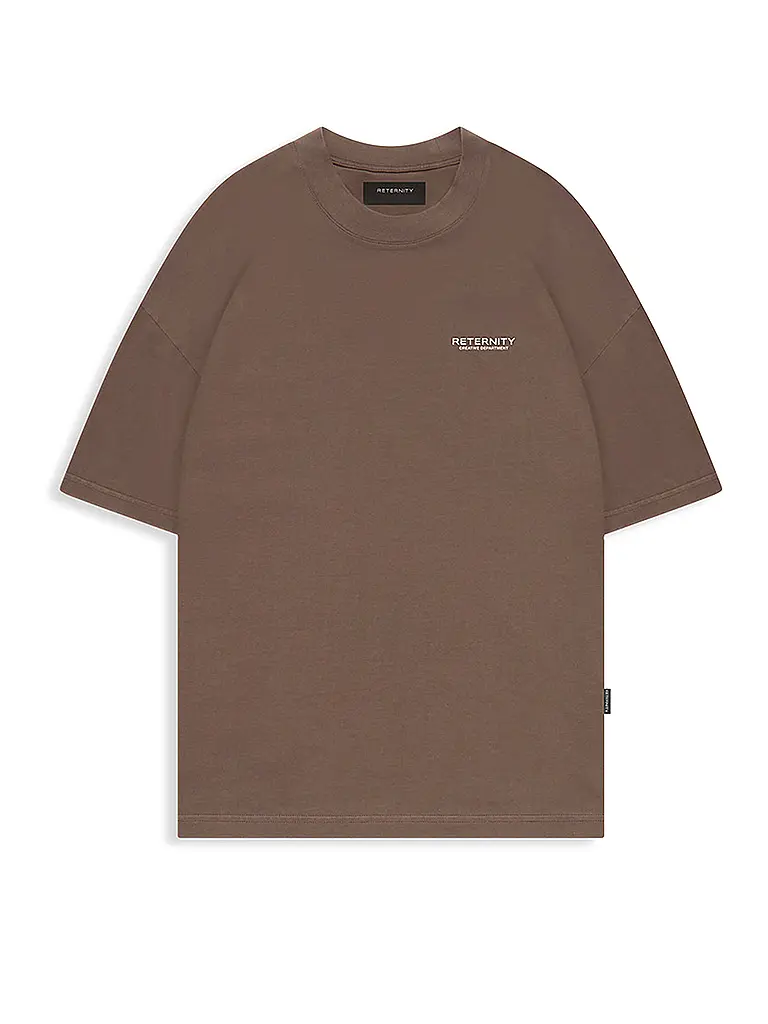 RETERNITY | T-Shirt  | braun