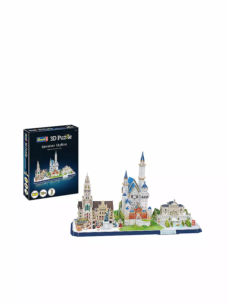 REVELL | 3D Puzzle - Bayern Skyline | keine Farbe