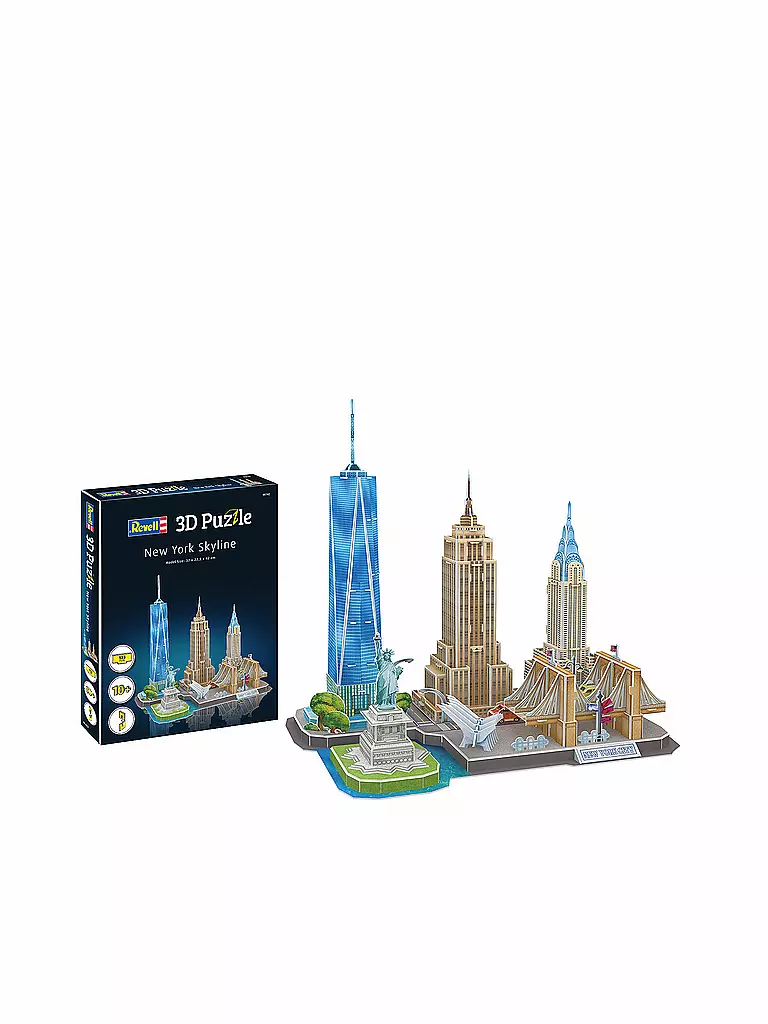 REVELL | 3D Puzzle - New York Skyline | keine Farbe