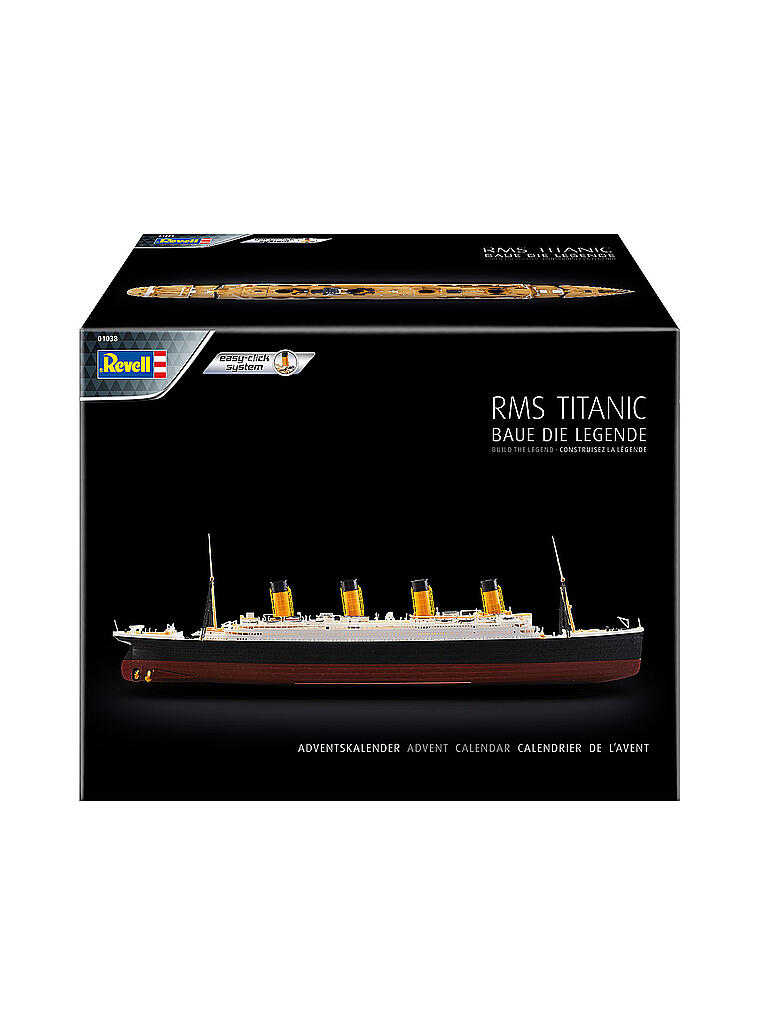 REVELL | Adventskalender RMS Titanic 01038 | keine Farbe