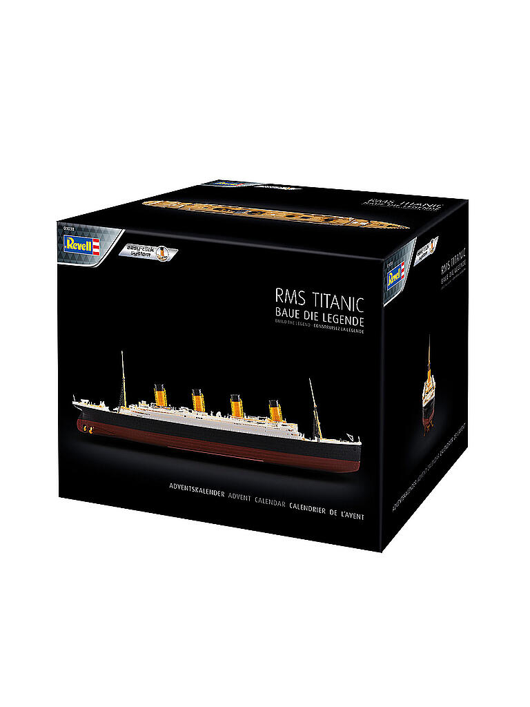 REVELL | Adventskalender RMS Titanic 01038 | keine Farbe