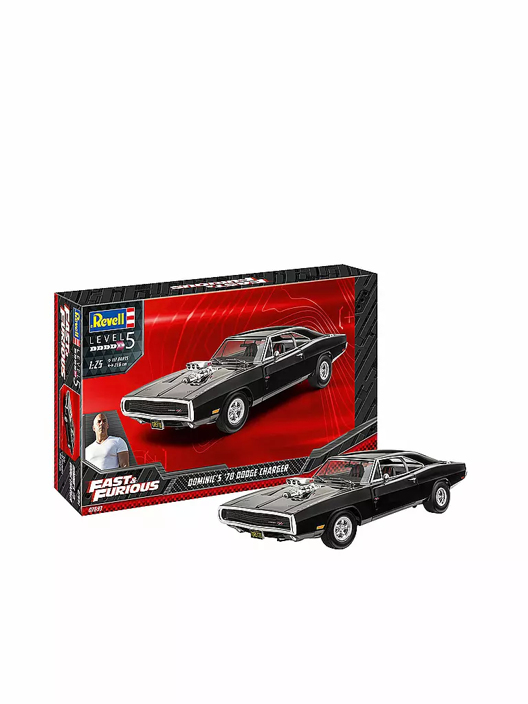 REVELL | Model Set Fast & Furious - Dominics 1970 Dodge Charger | keine Farbe