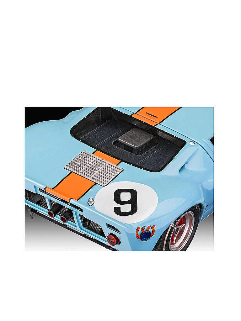 REVELL | Modellbausatz -  Ford GT 40 Le Mans 1968 & 1969 07696 | keine Farbe