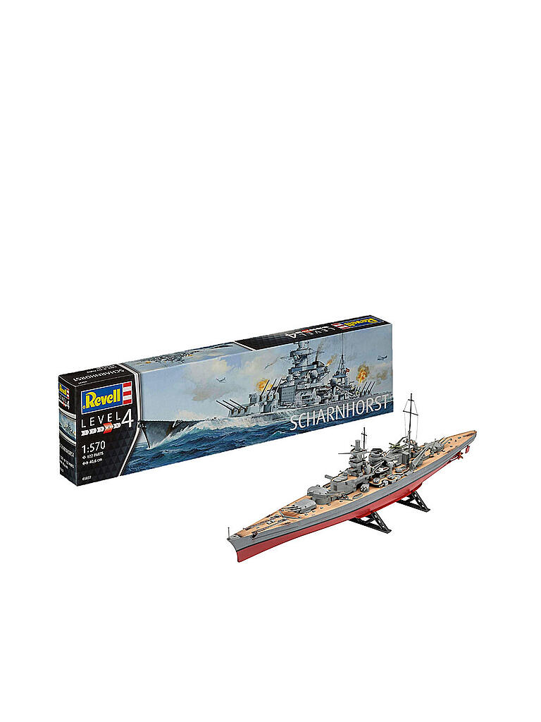 REVELL | Modellbausatz -  Scharnhorst | keine Farbe